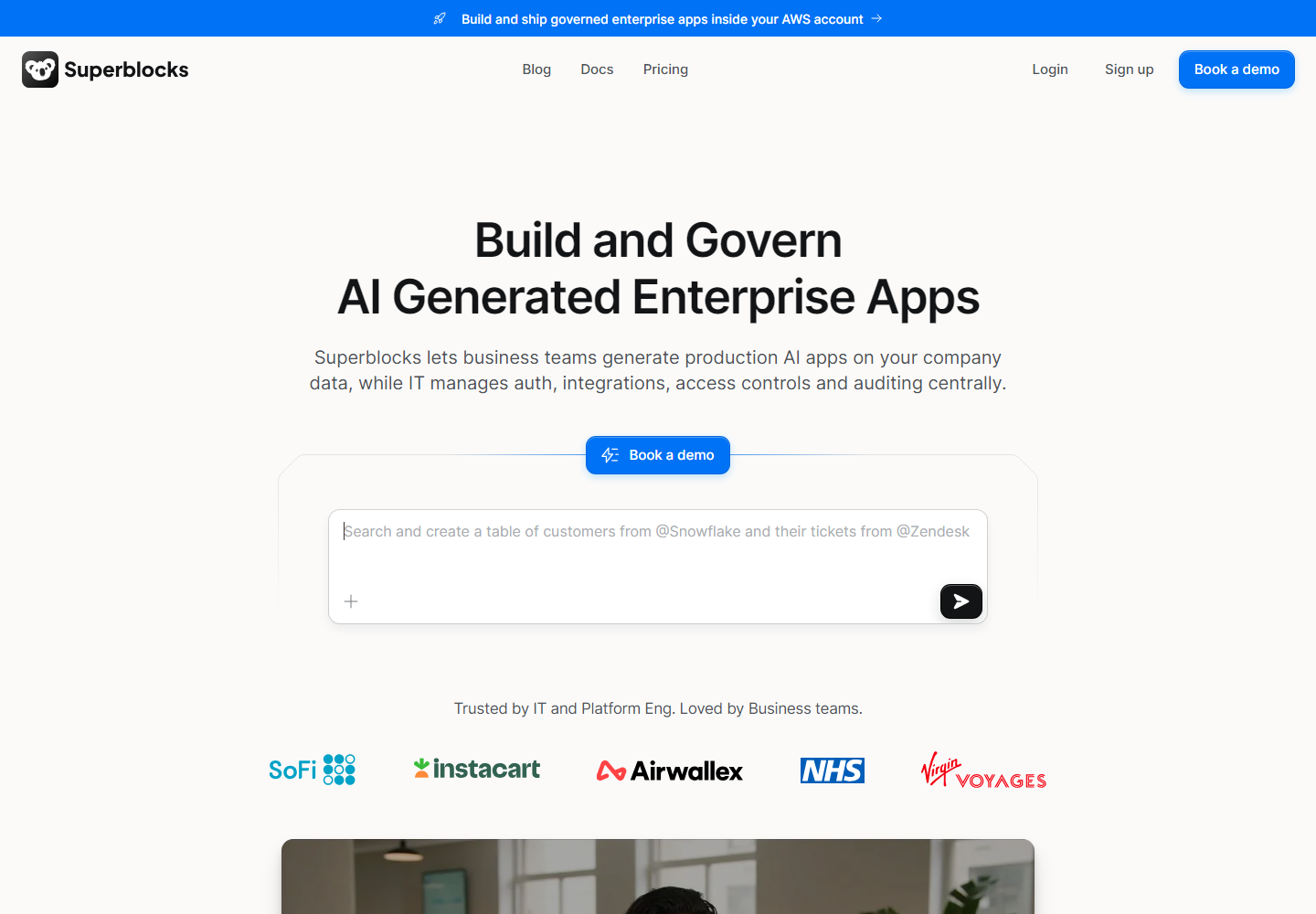 Superblocks homepage