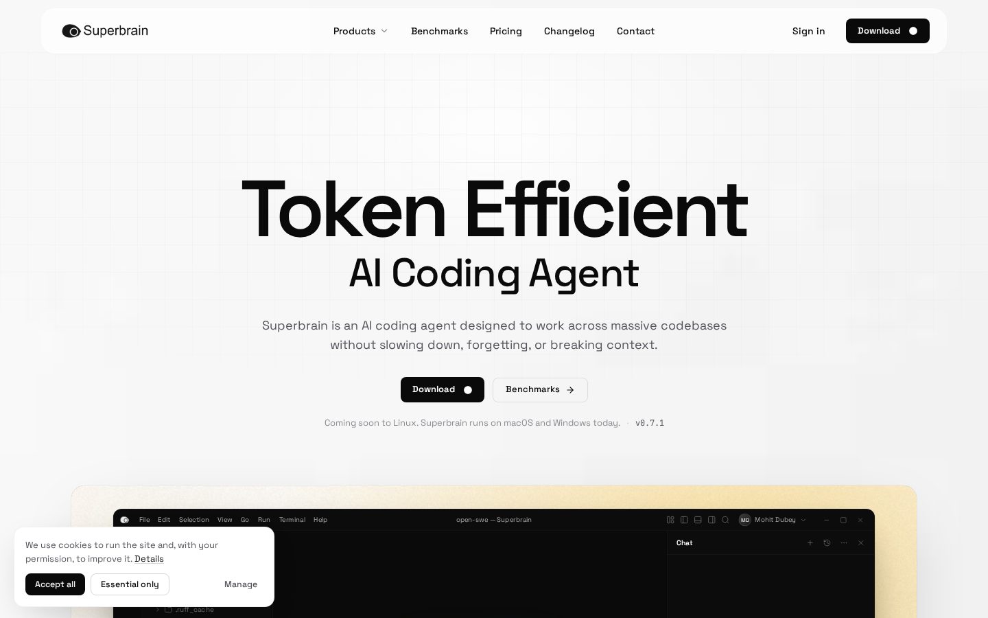 Superbrain Homepage