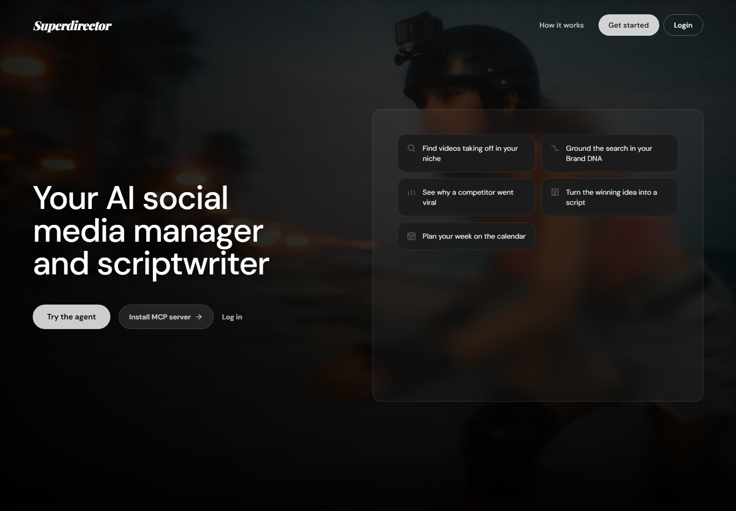 Superdirector homepage