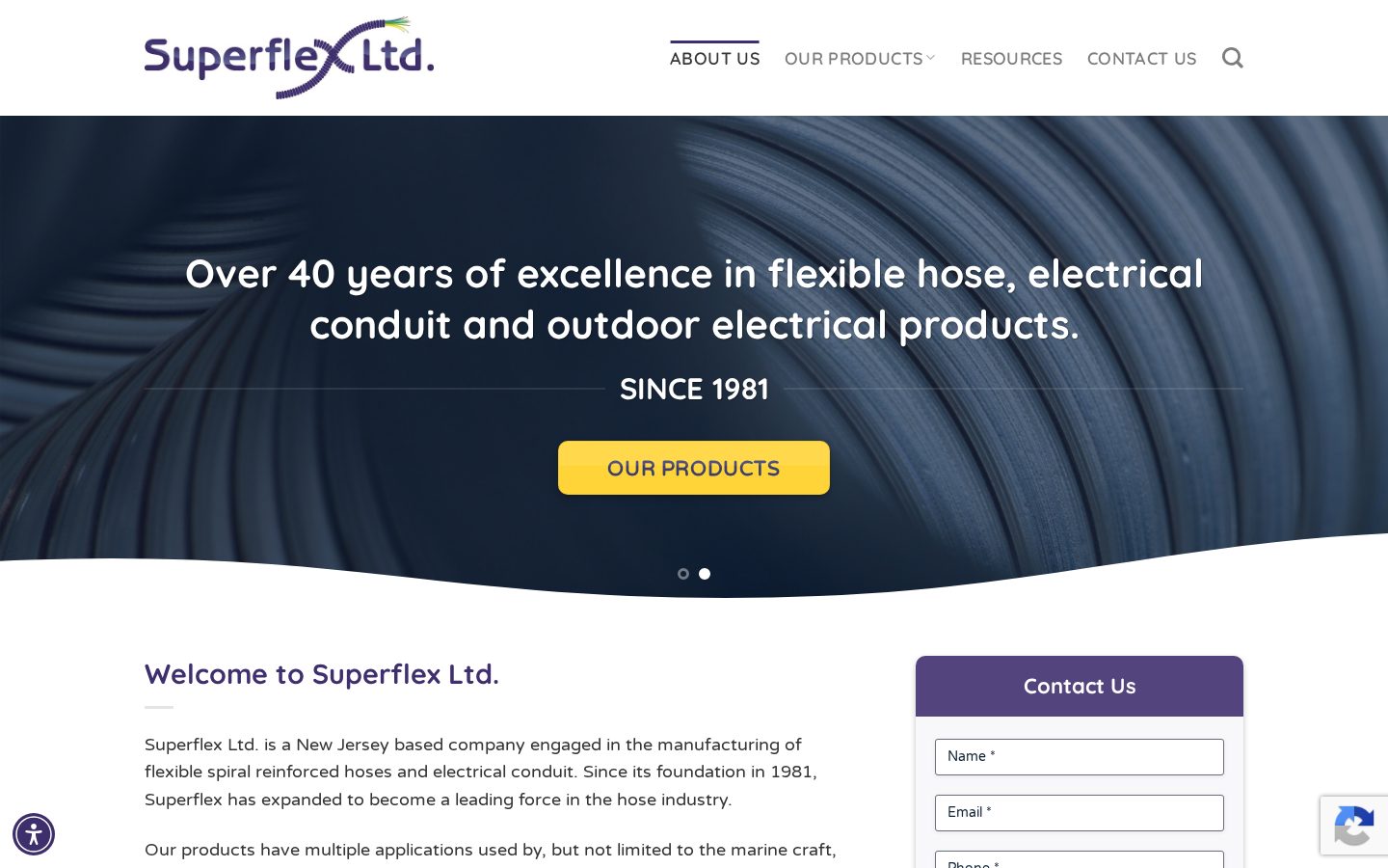 Superflex Homepage