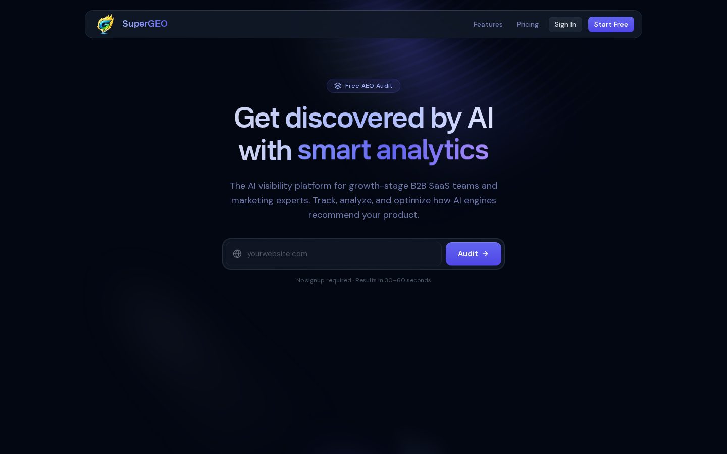 SuperGEO Homepage
