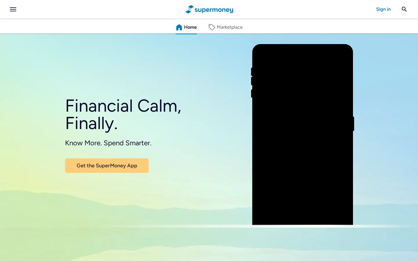 SuperMoney Homepage