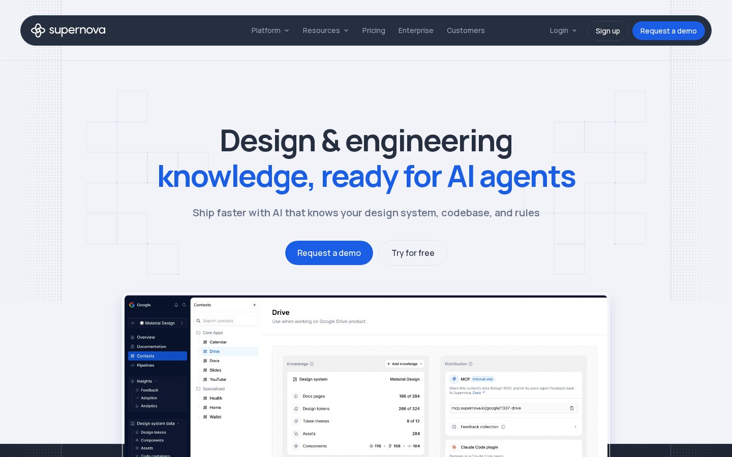 Supernova.io Homepage