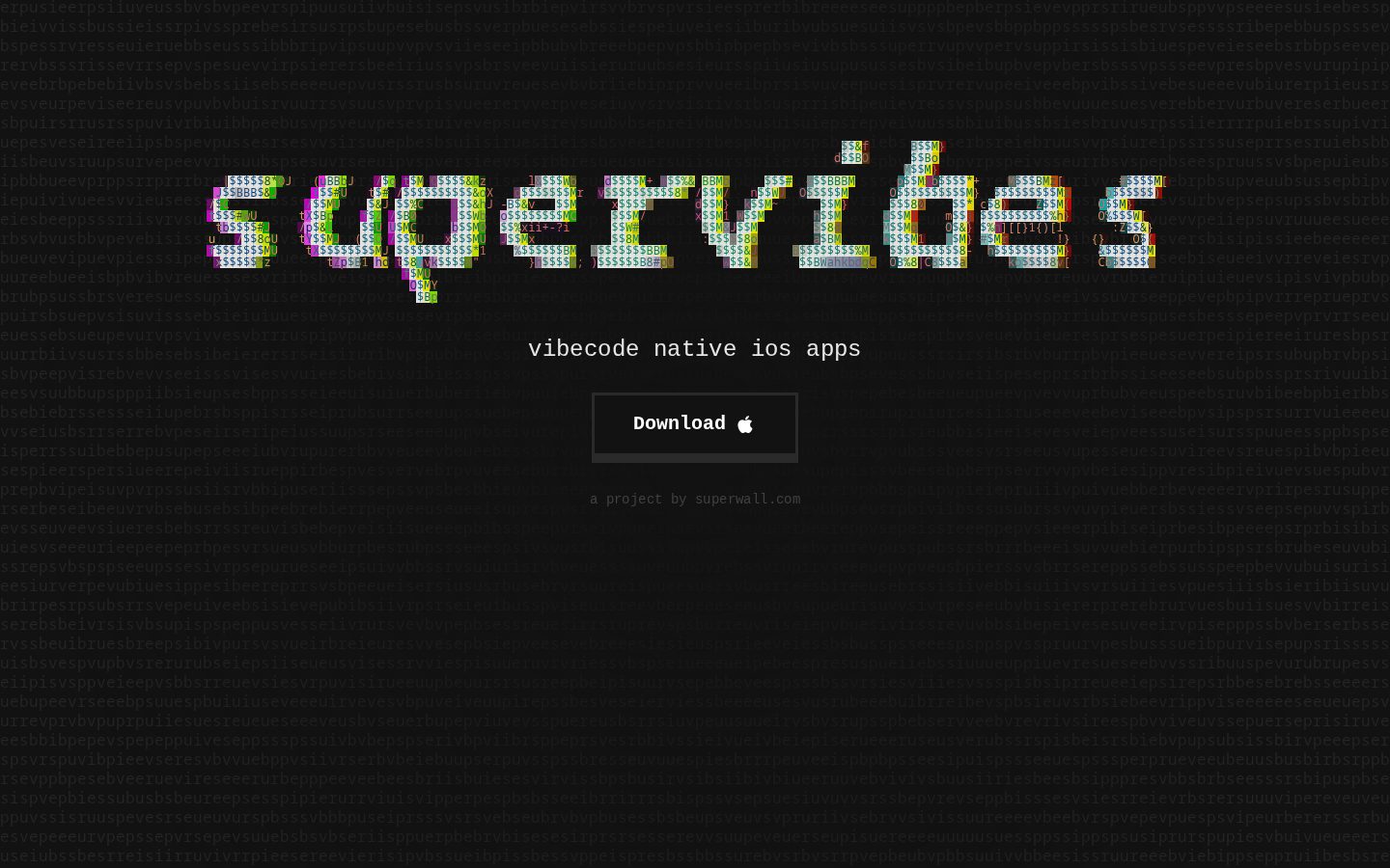 Supervibes Homepage