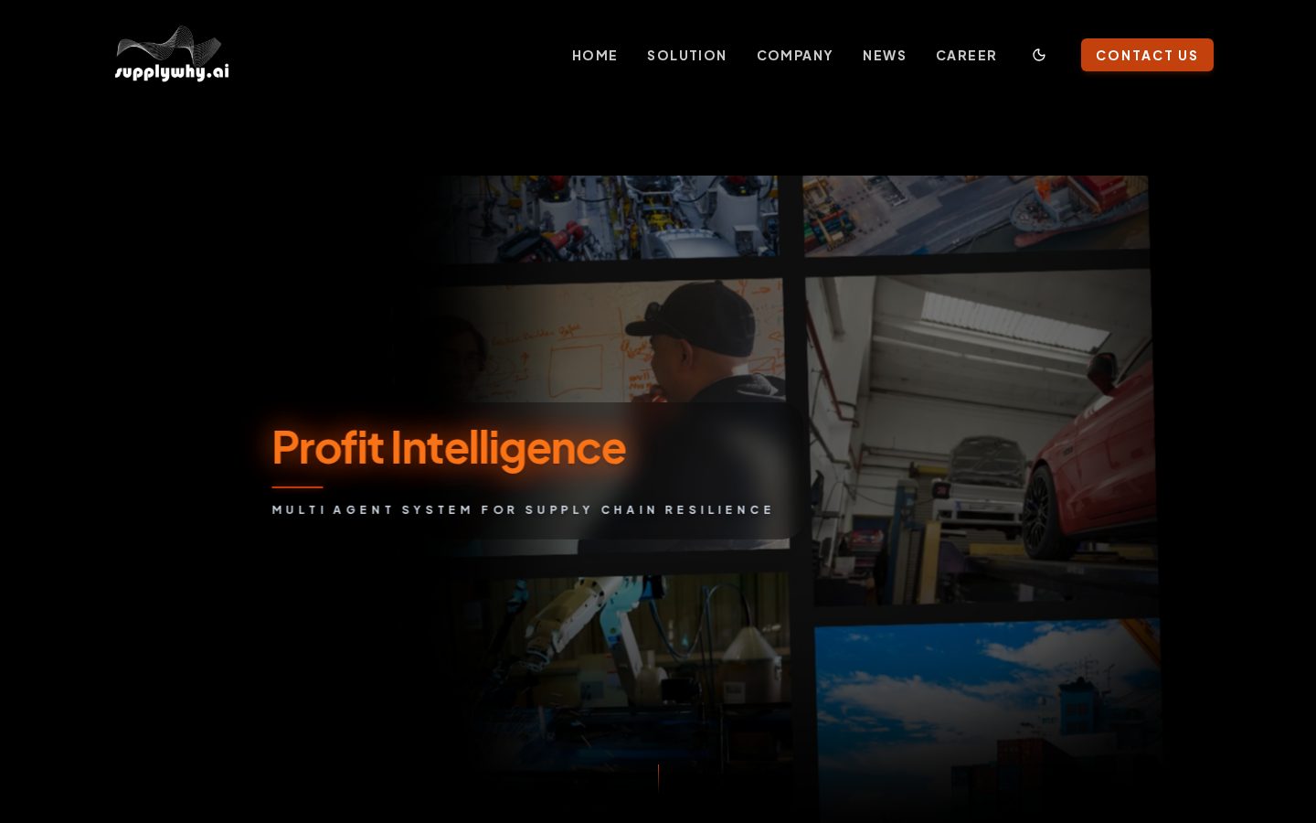 SupplyWhy Homepage
