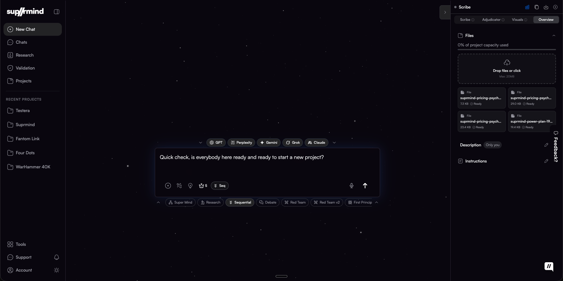 Suprmind platform