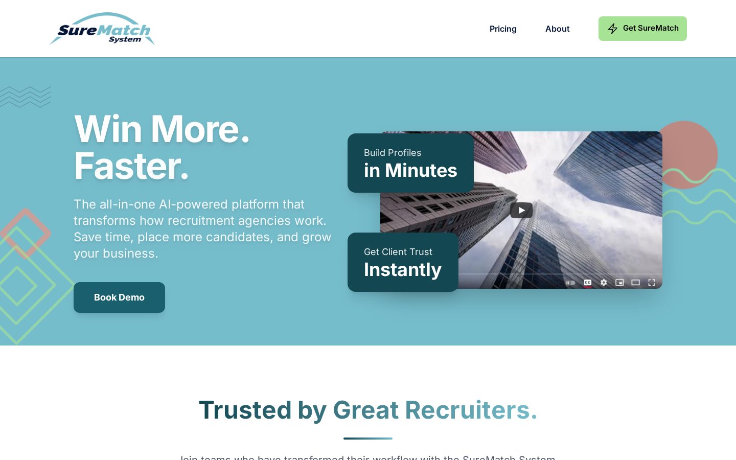 SureMatch Homepage