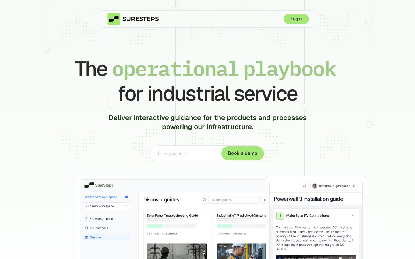 SureSteps Homepage
