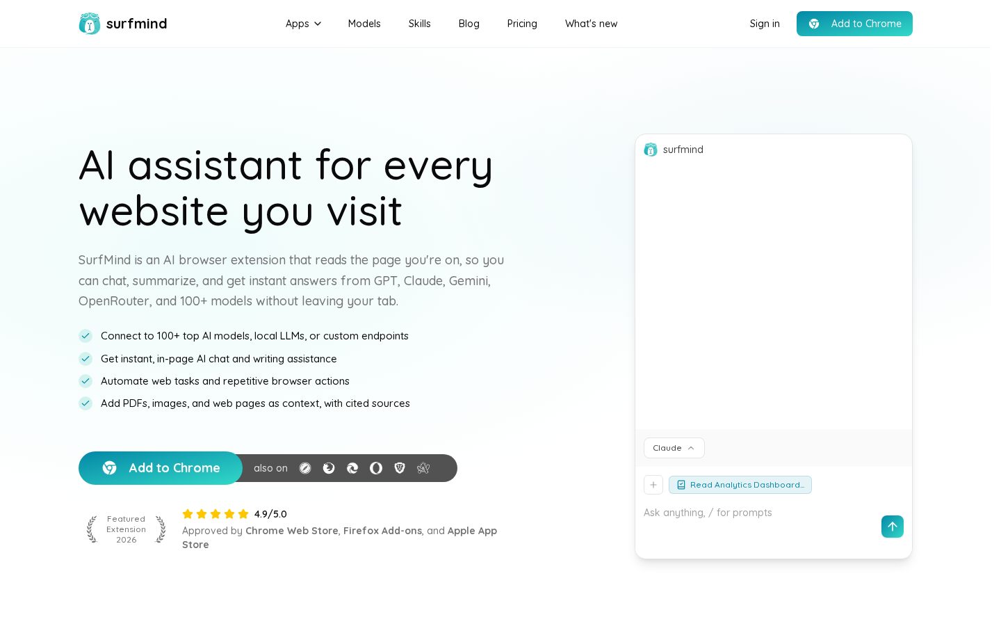 SurfMind Homepage