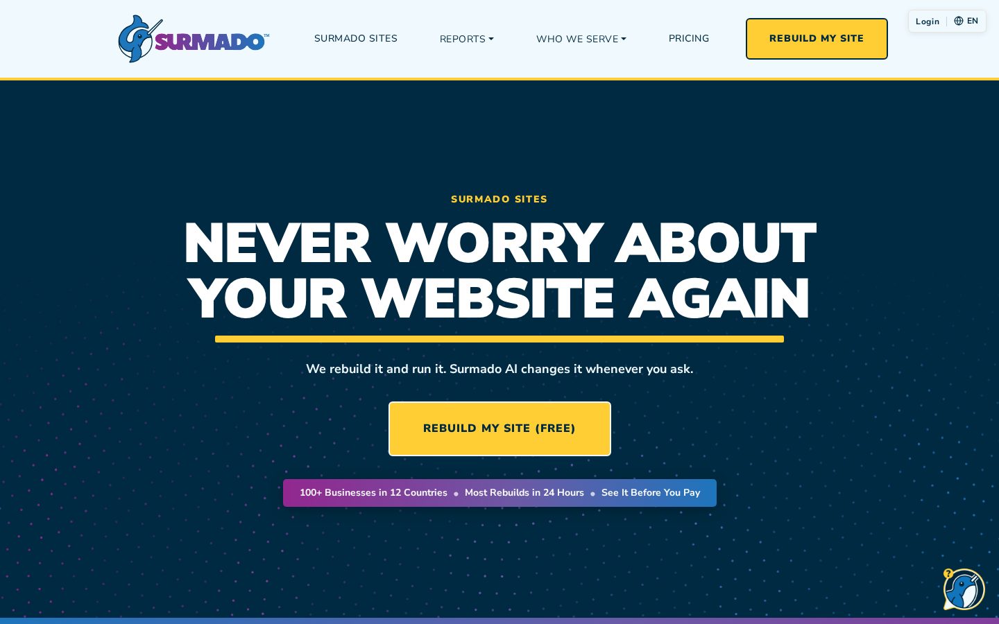 Surmado Homepage