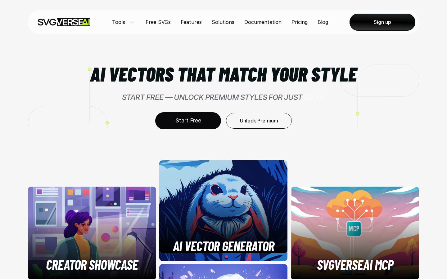 Svgverseai Homepage