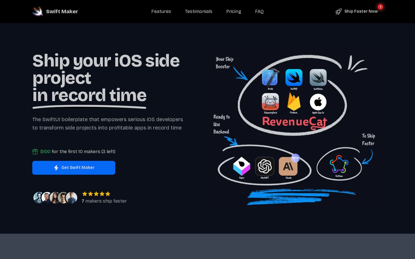 Swift Maker Homepage