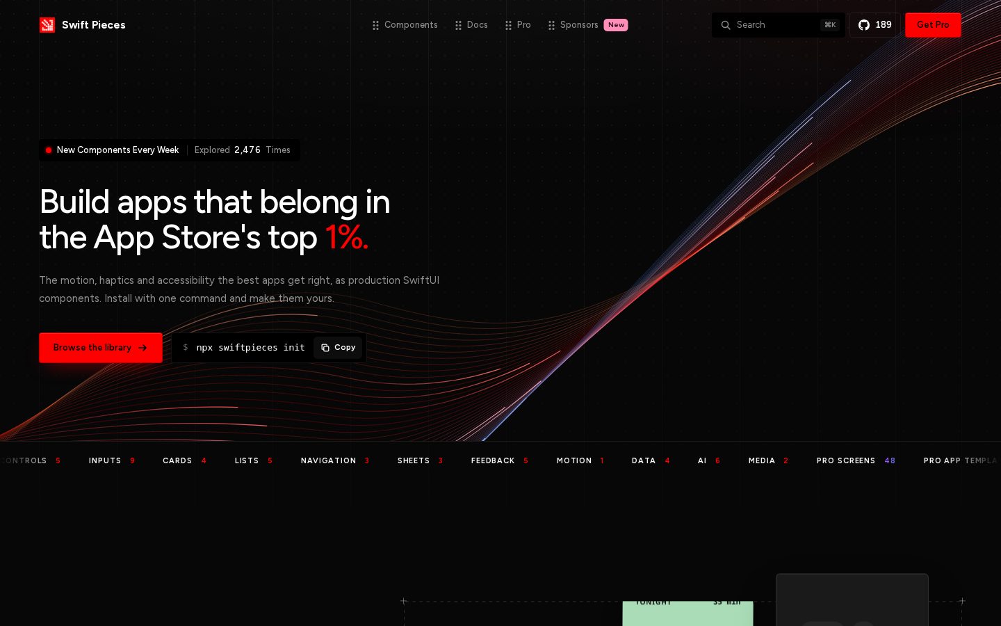 SwiftPieces Homepage