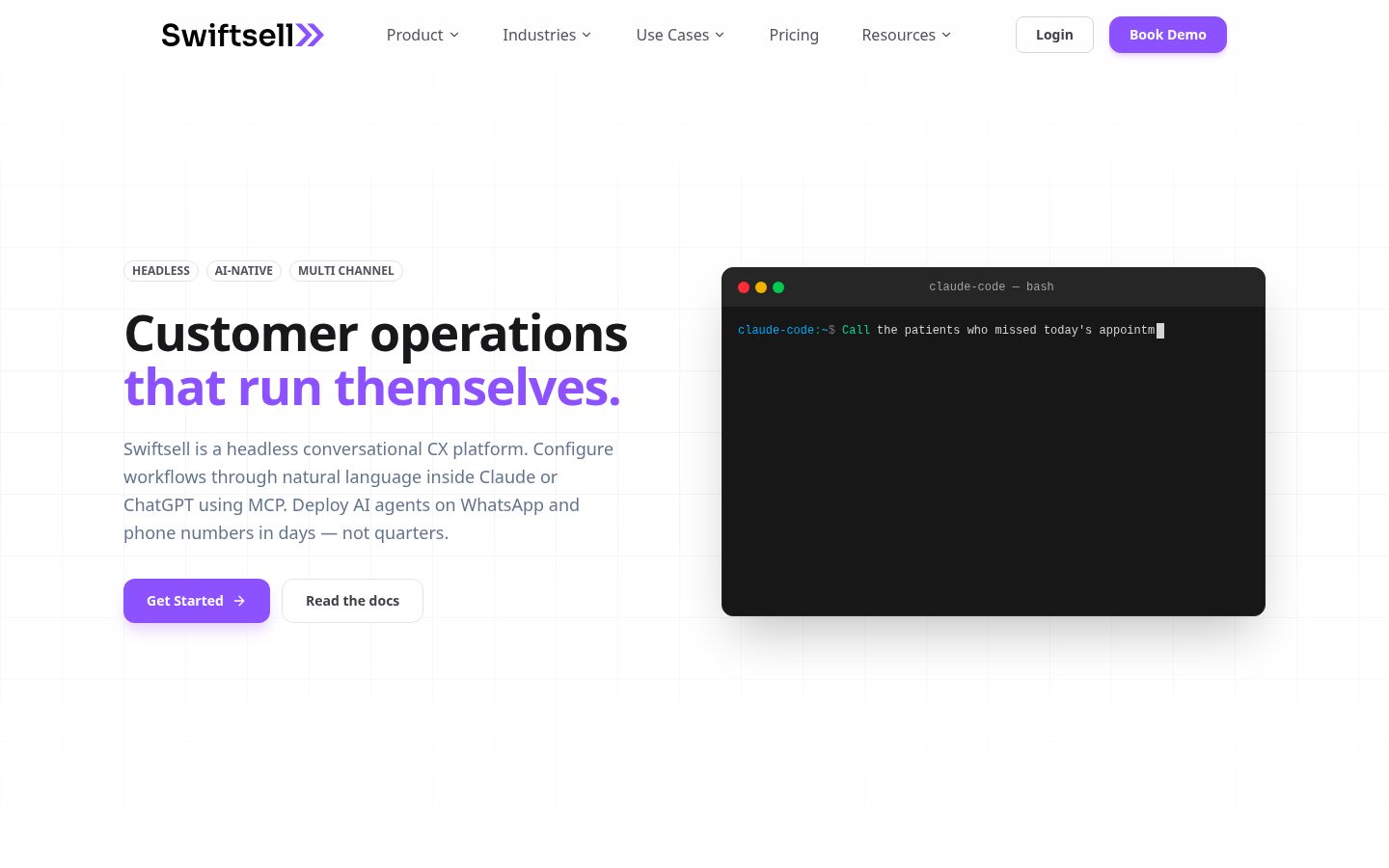 Swiftsell Homepage