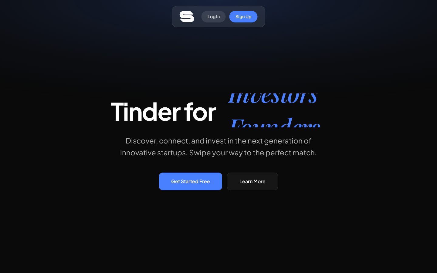 Swipy Homepage