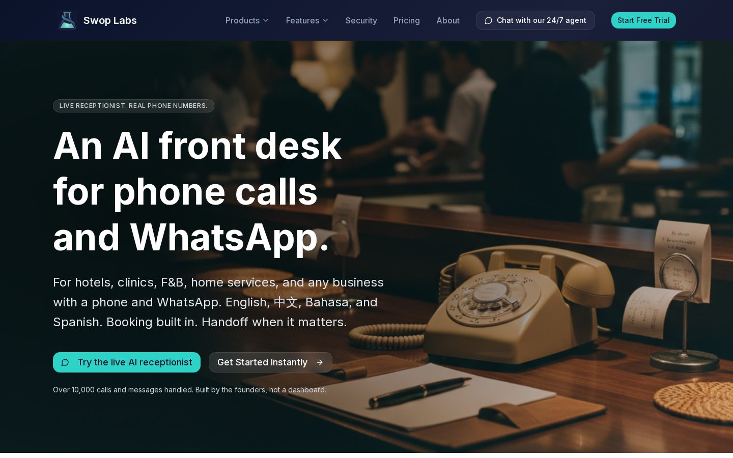 Swop Labs Homepage