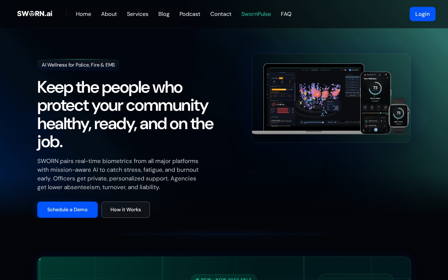Sworn Homepage