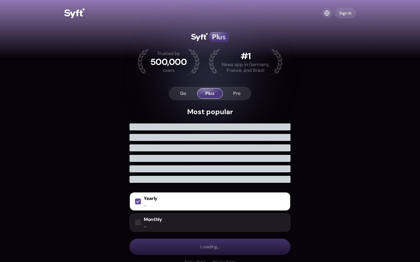 Syft AI Pricing