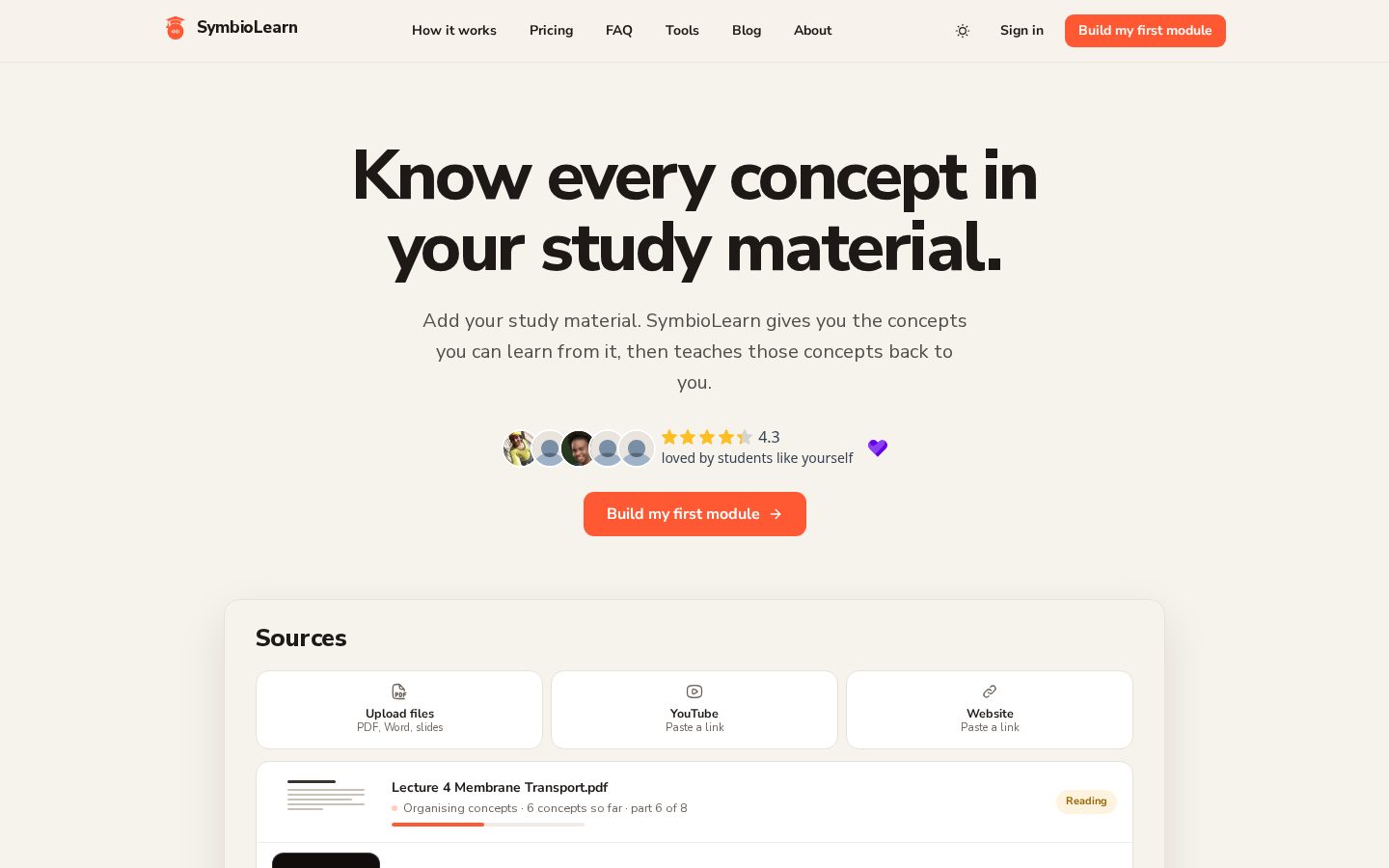 SymbioLearn Homepage