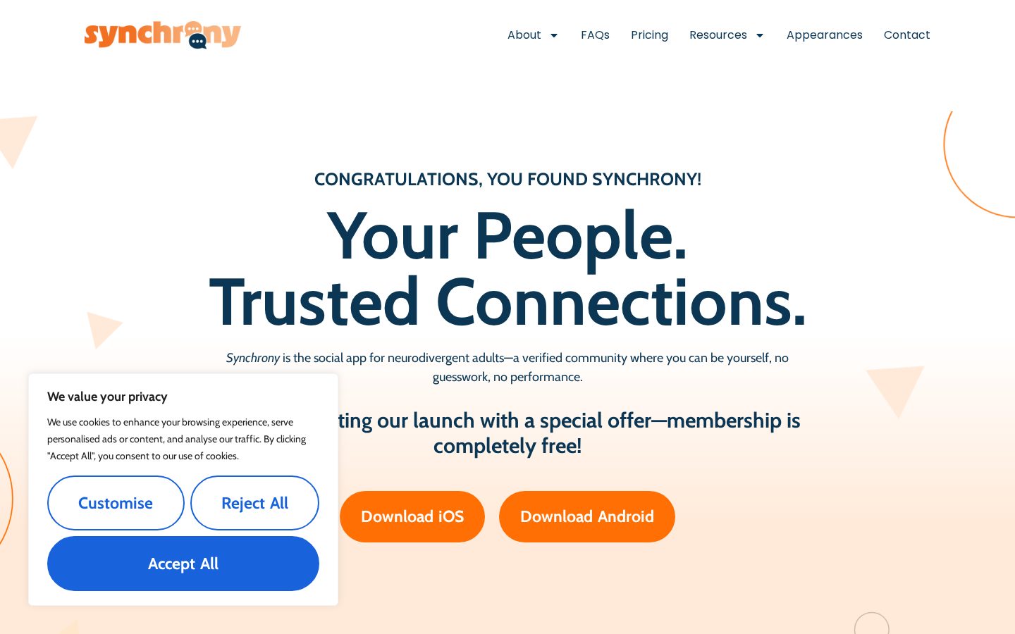Synchrony Homepage
