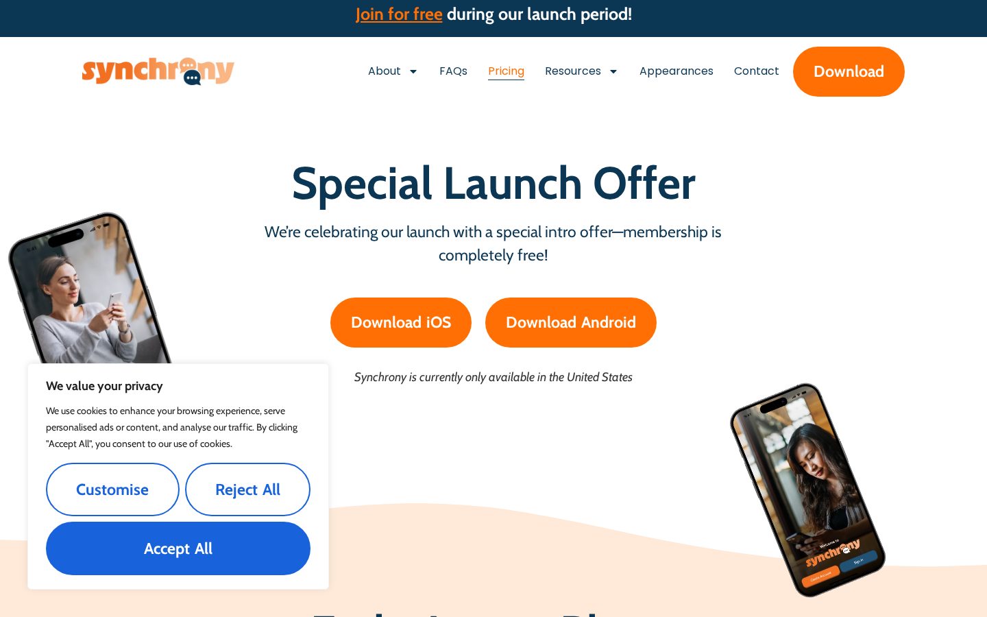 Synchrony Pricing