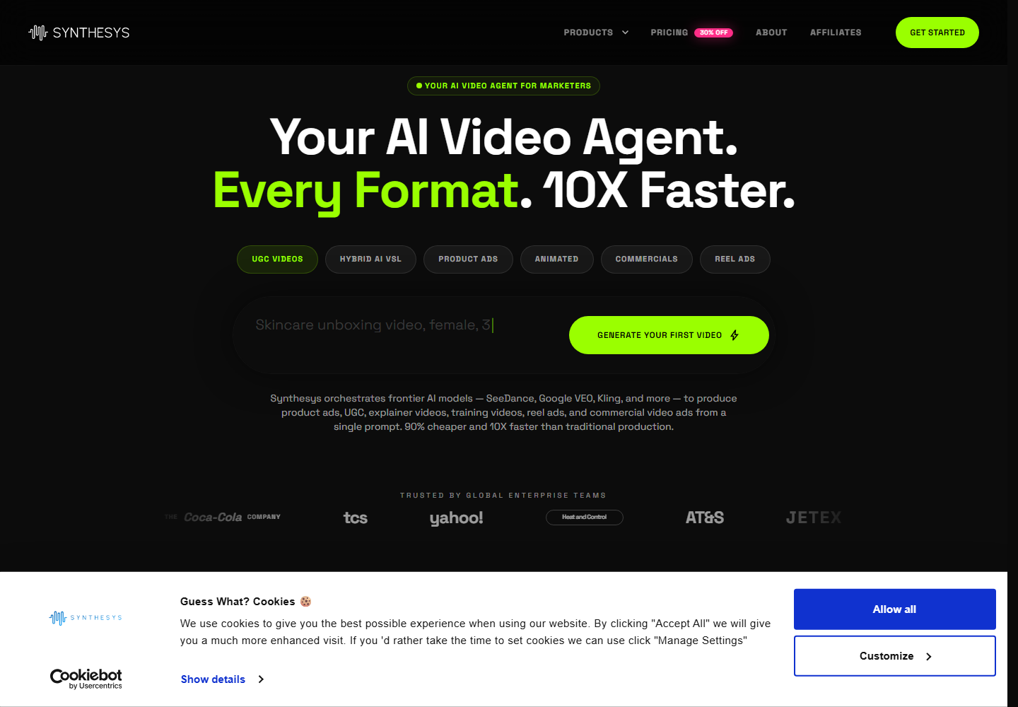 Synthesys homepage
