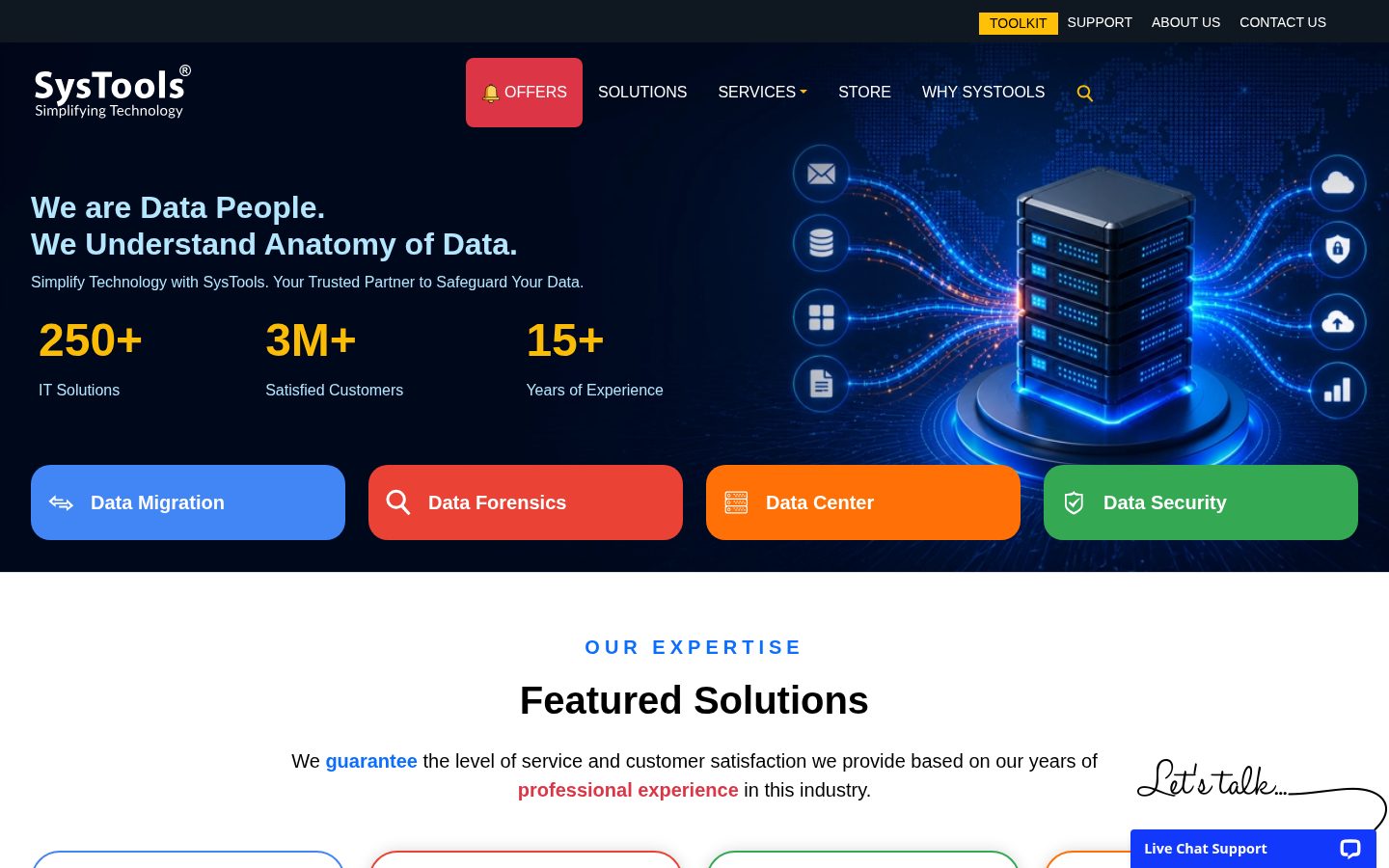 SysTools ICS Converter Homepage