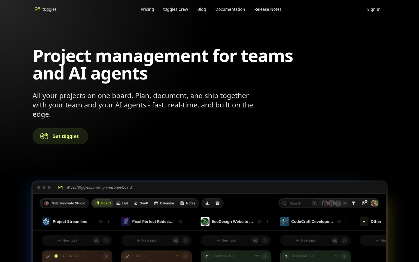 T0ggles Homepage