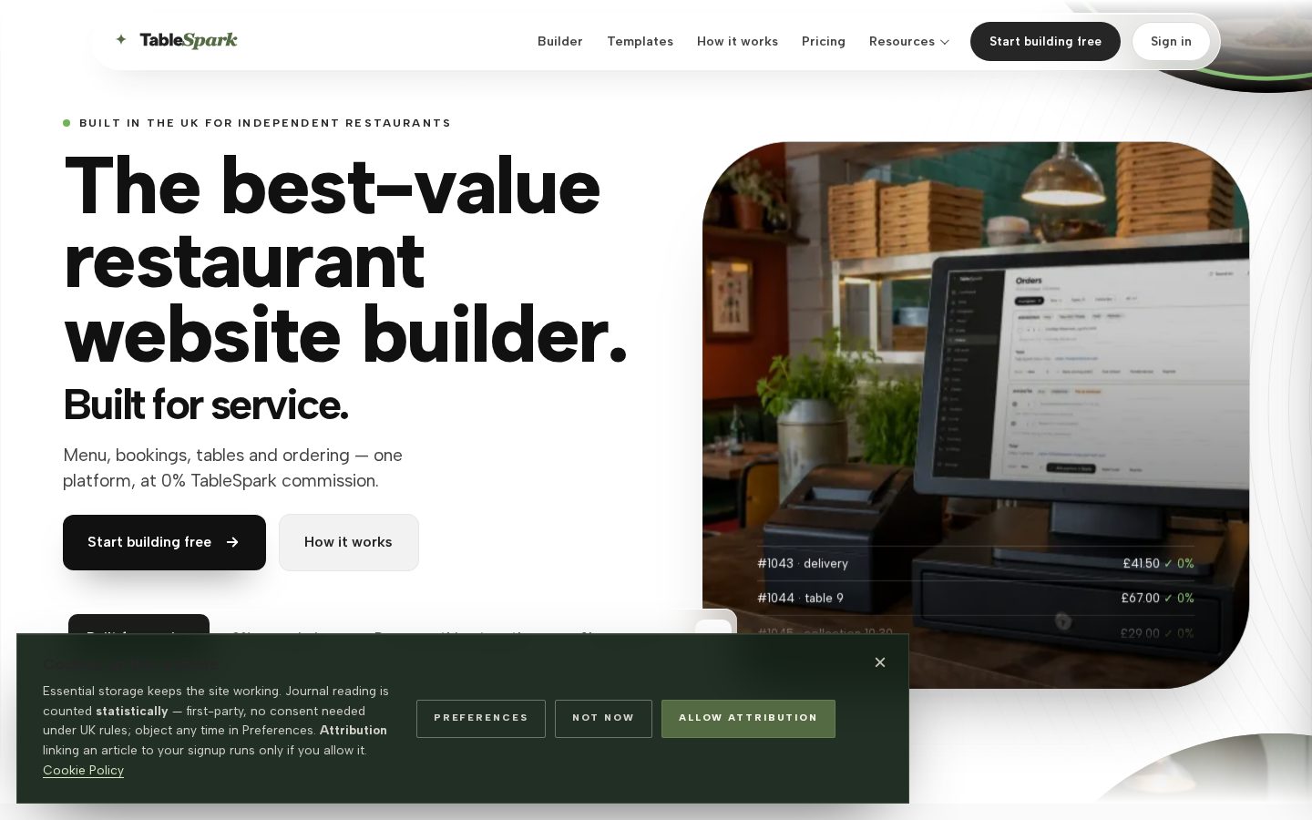 TableSpark Homepage
