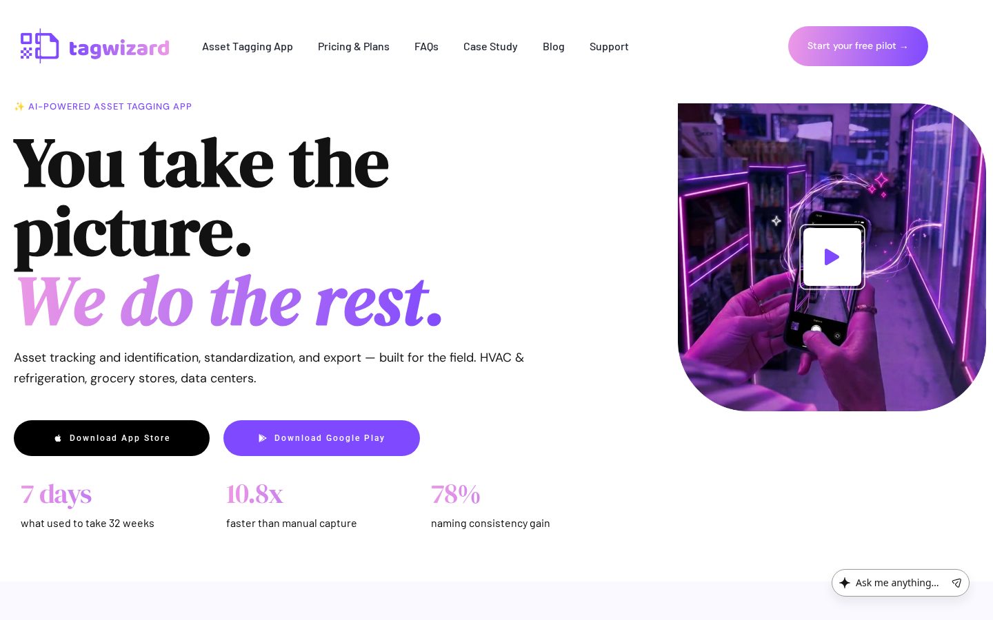 Tag Wizard Homepage