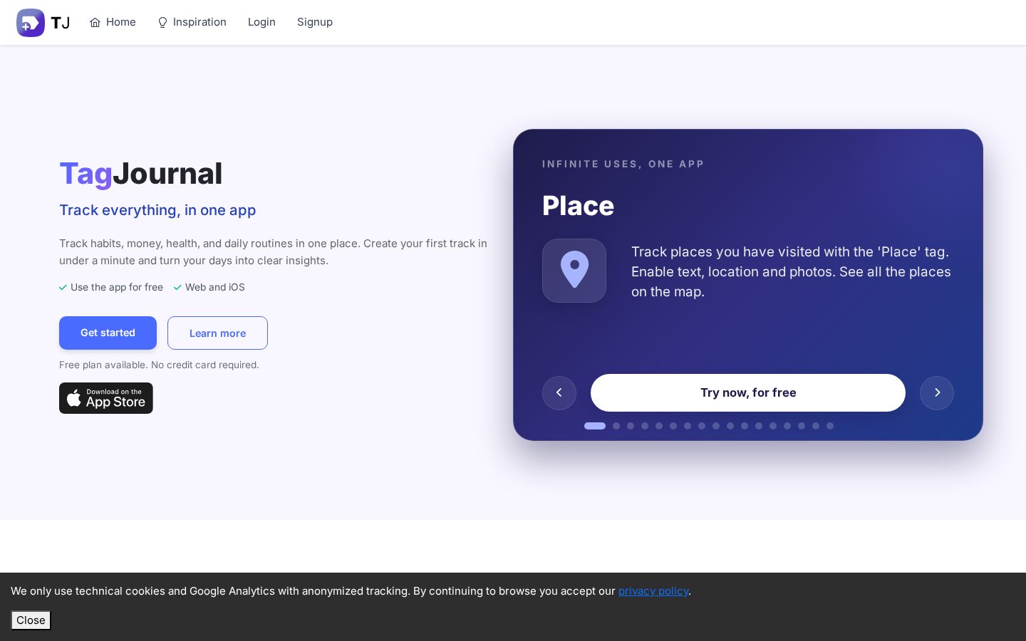 TagJournal Homepage