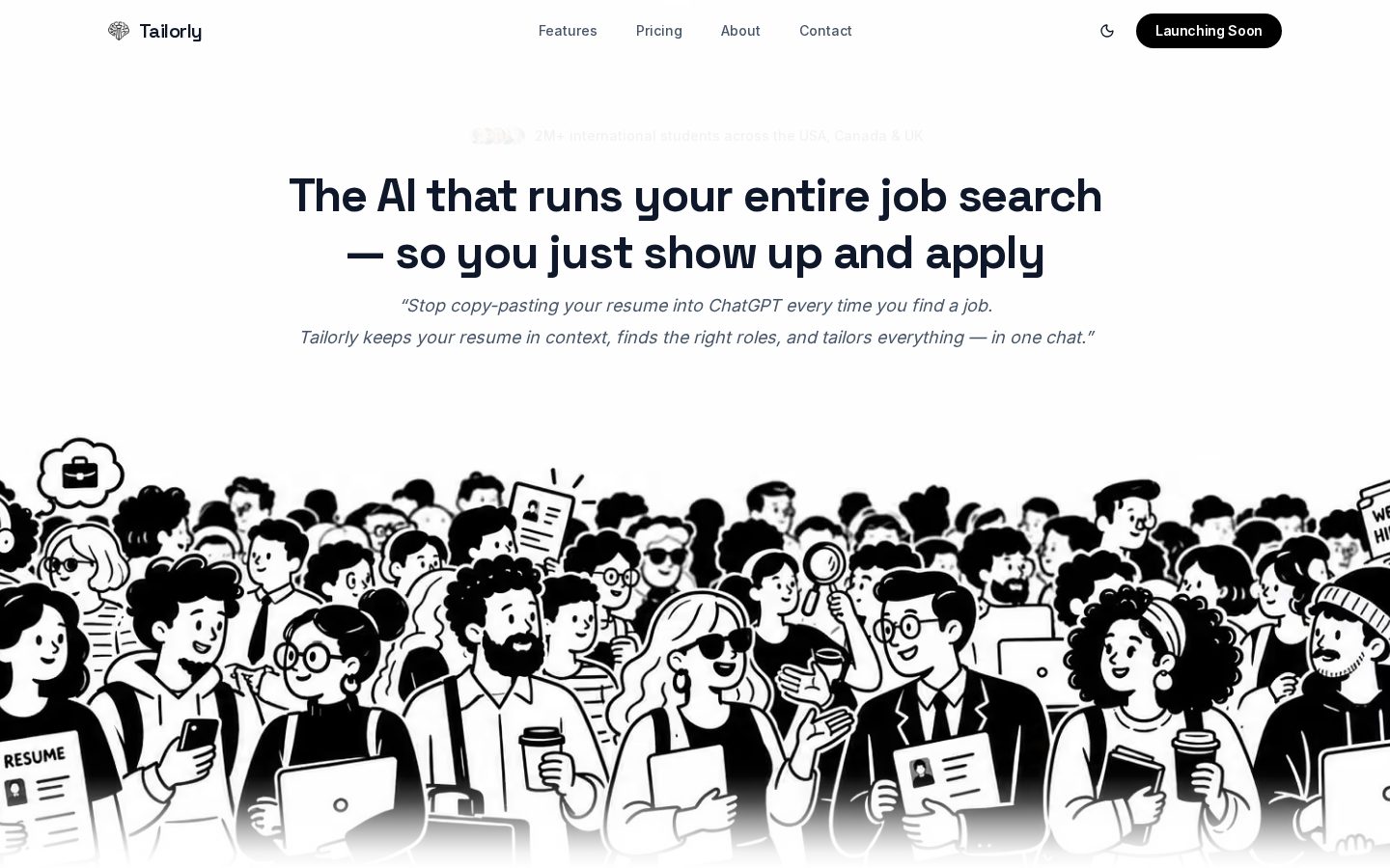 Tailorly Homepage