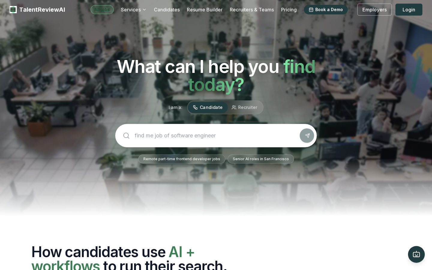 TalentReviewAI Homepage