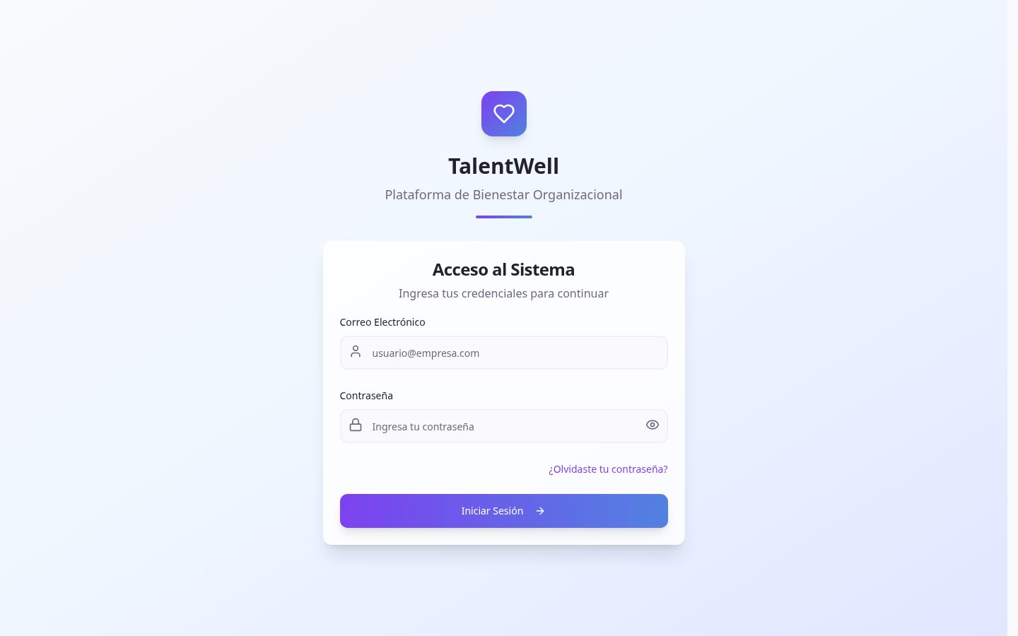 Talentwell Homepage
