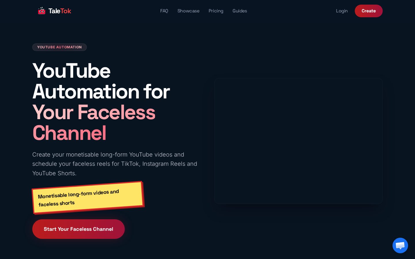 Taletok Homepage
