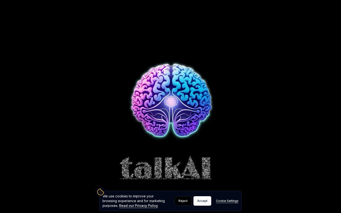 TalkAI Homepage
