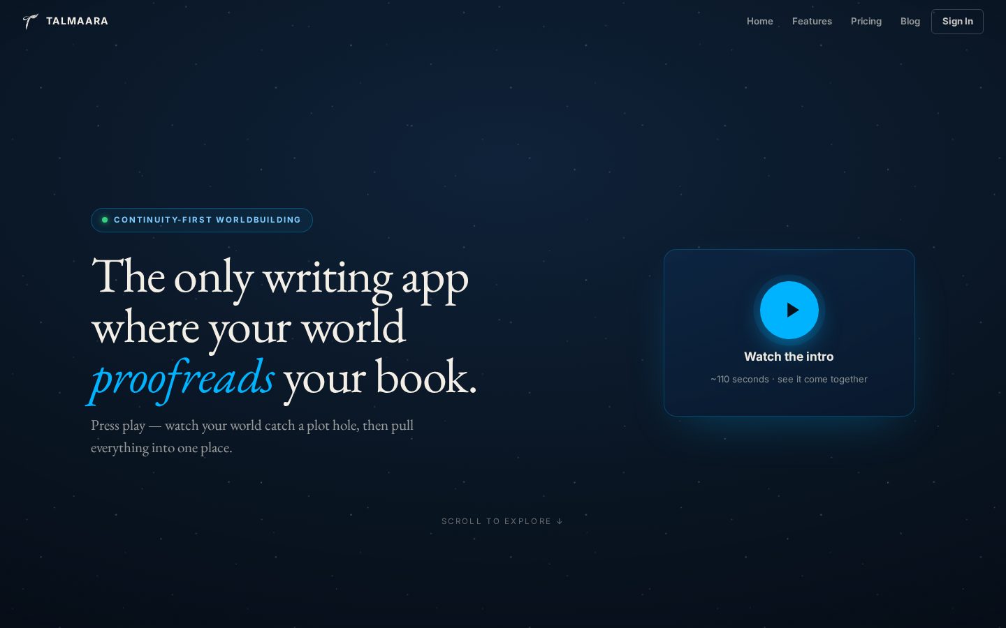 Talmaara Homepage