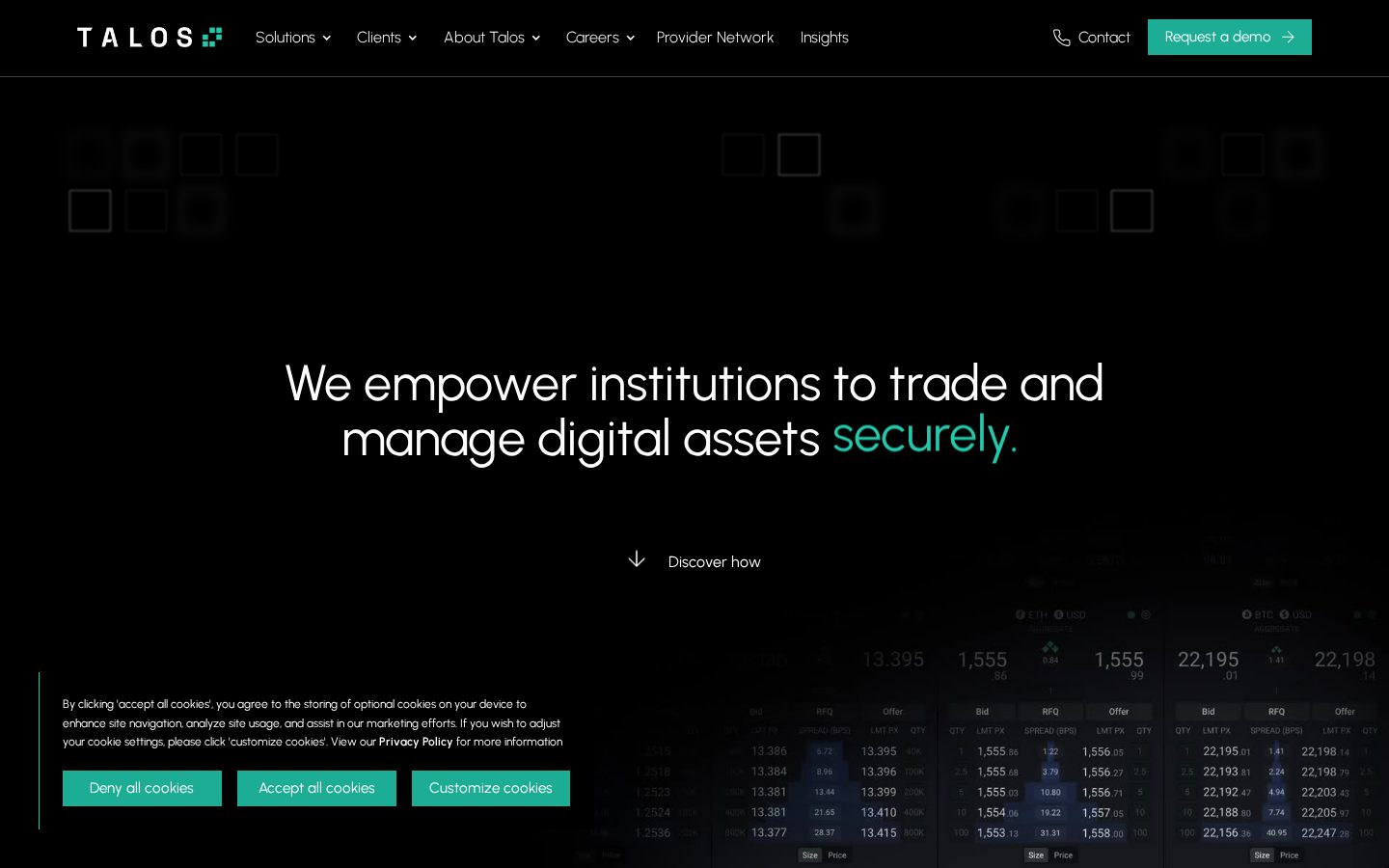Talos Homepage