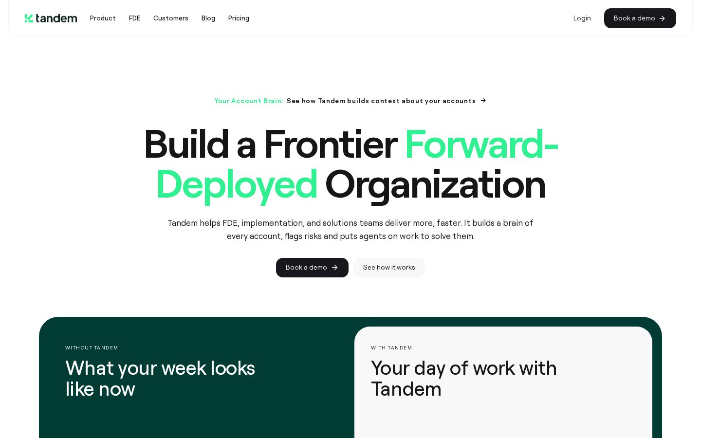 Tandem Homepage