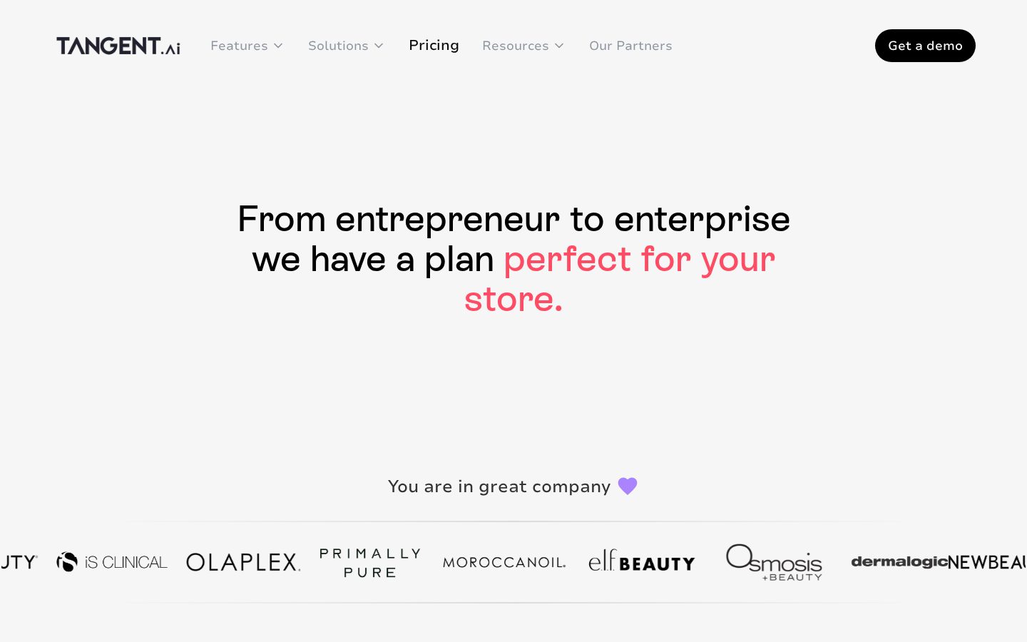 Tangent AI Pricing
