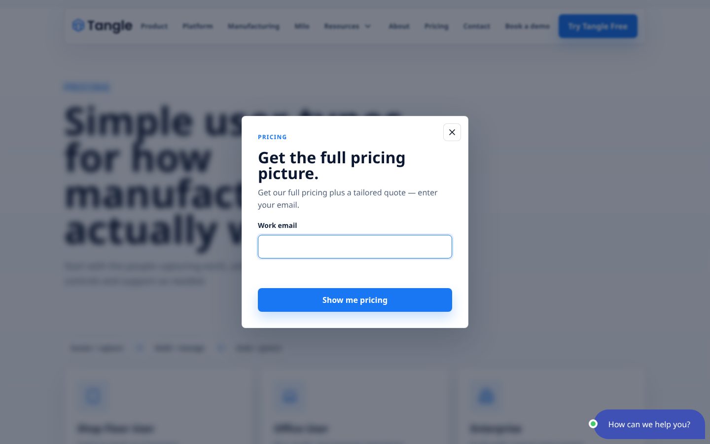 Tangle Pricing