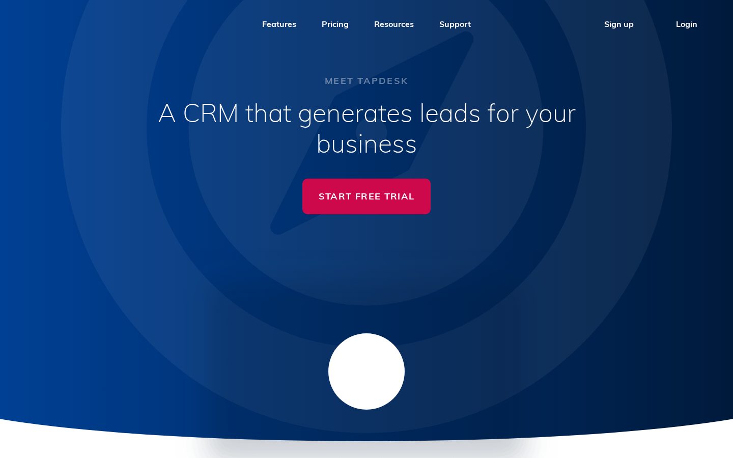 Tapdesk Homepage