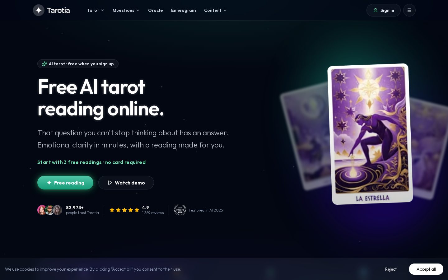 Tarotia Homepage
