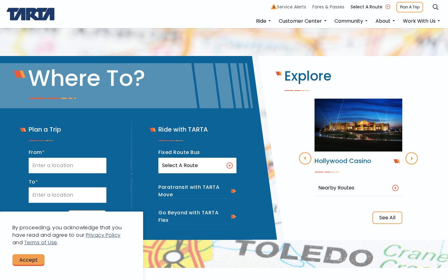 Tarta Homepage