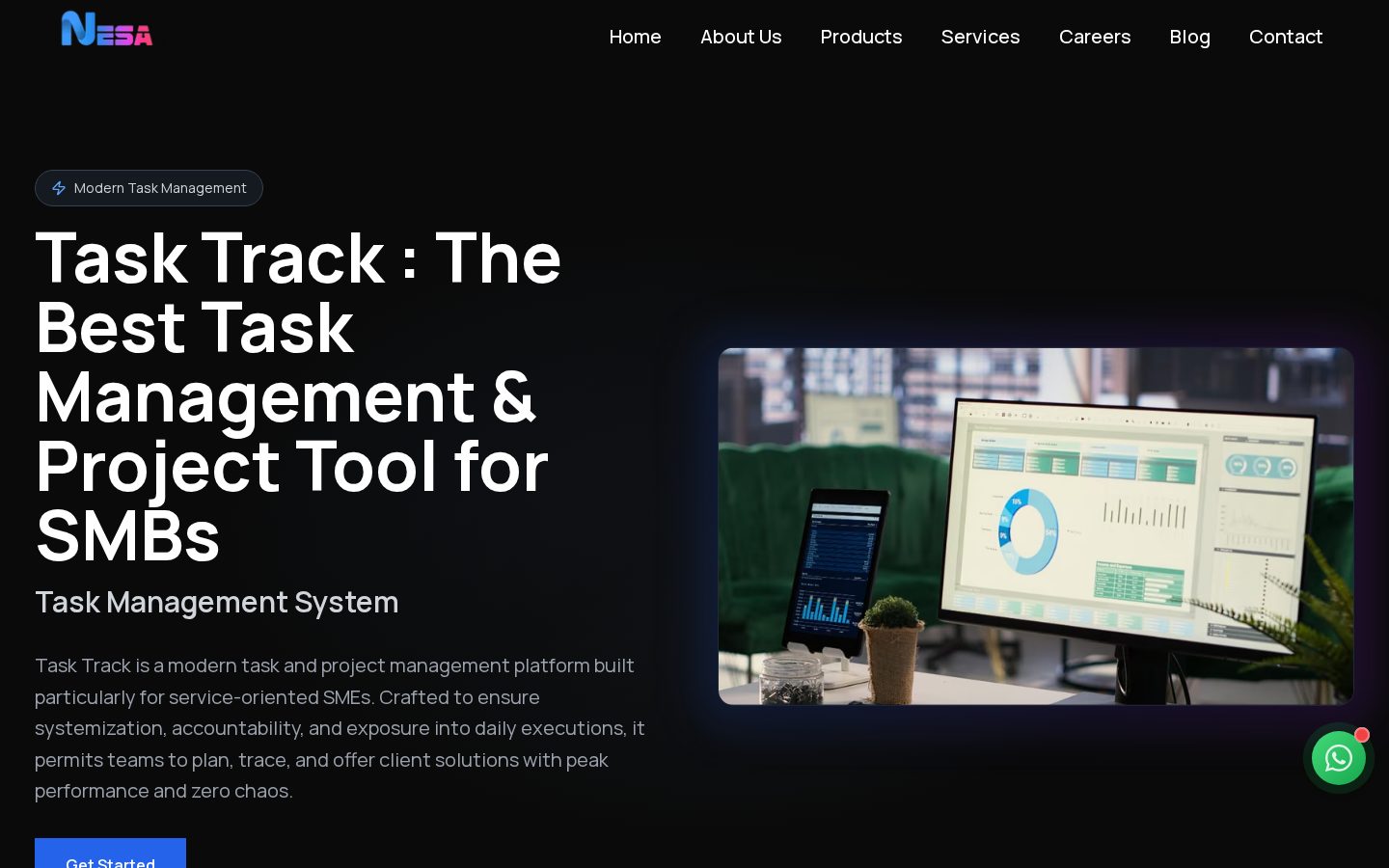Tasktracker Homepage