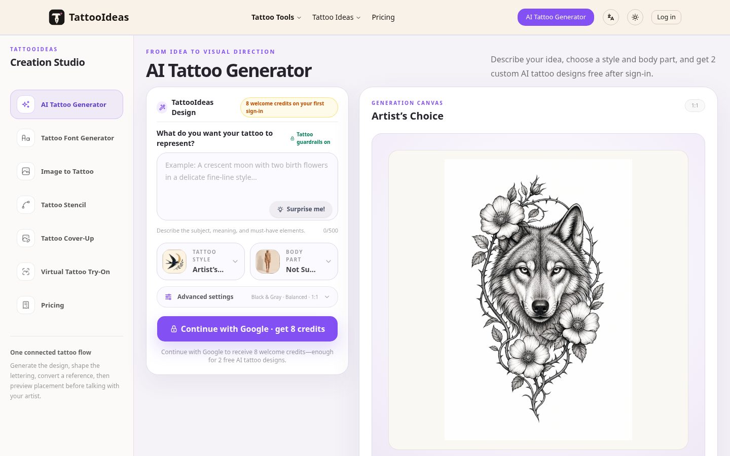 TattooIdeas Homepage