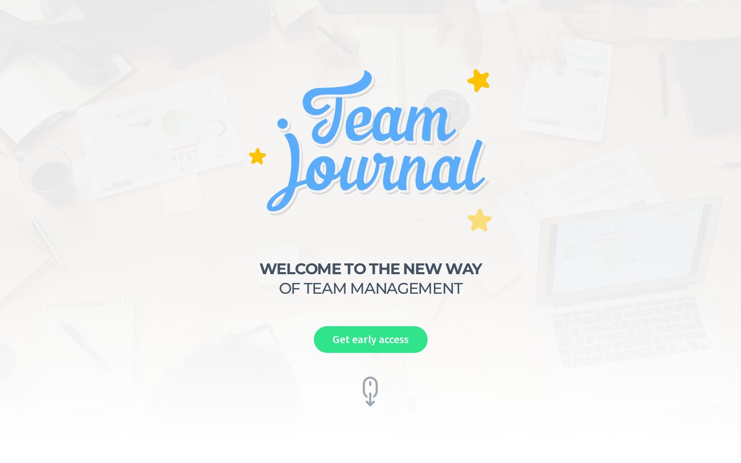 Team Journal Homepage