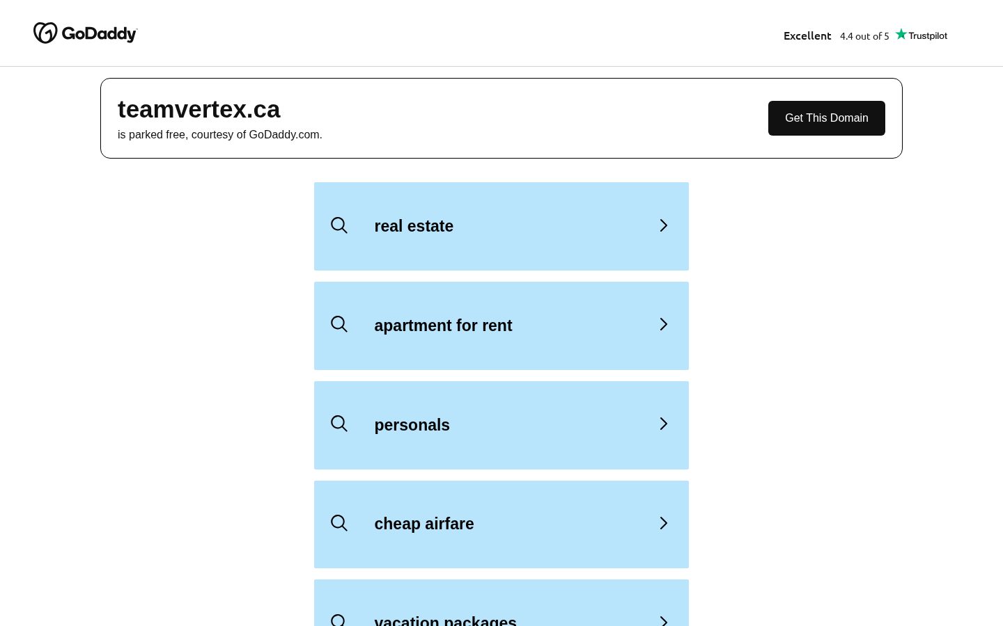 Team Vertex Homepage