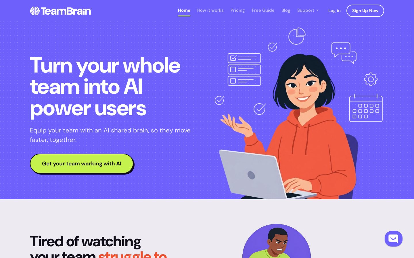 TeamBrain Homepage