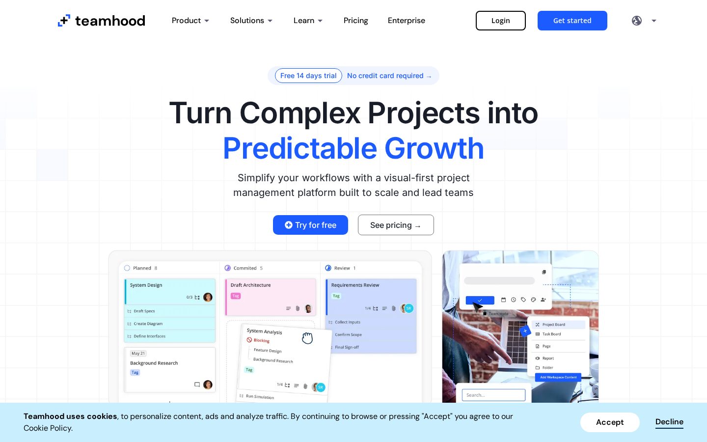Teamhood Homepage